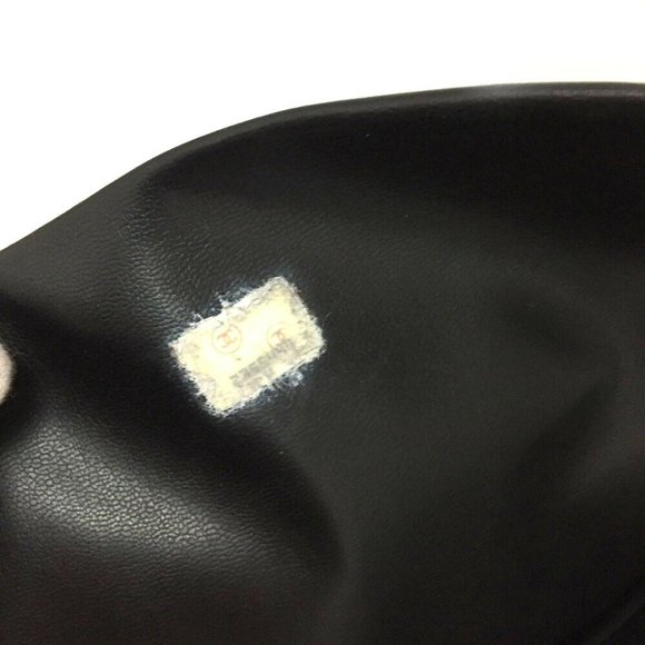 CHANEL CC Logo Caviar Skin Chain Shoulder Tote Bag - Picture 8 of 12